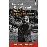 MEMOIRE DE MA MEMOIRE, Chaliand Gérard