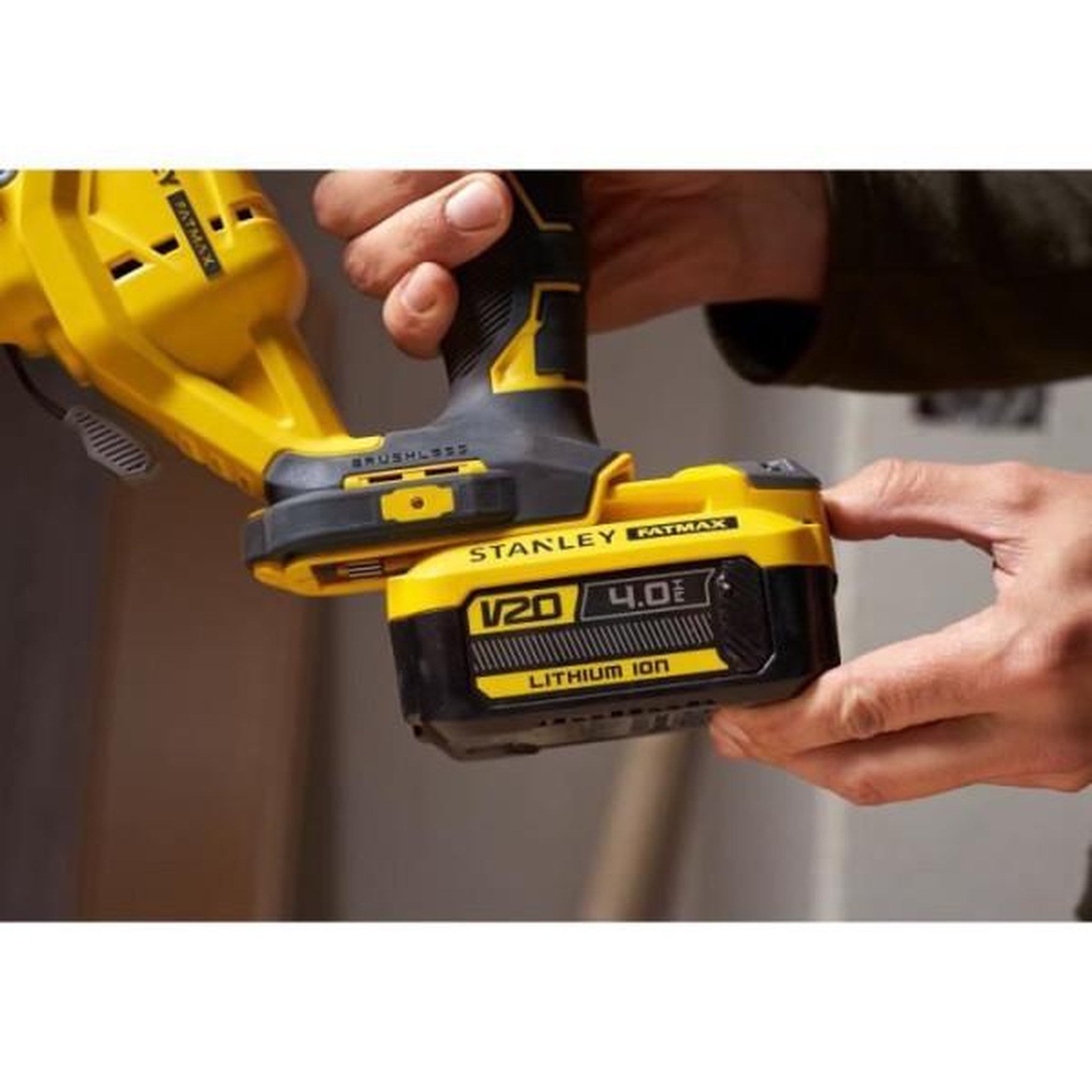 Voir la diapositive 5 : Stanley Scie Sauteuse - STANLEY FATMAX V20 - SFMCS650B-XJ - Brushless - Lithium 18V - Sans Batterie