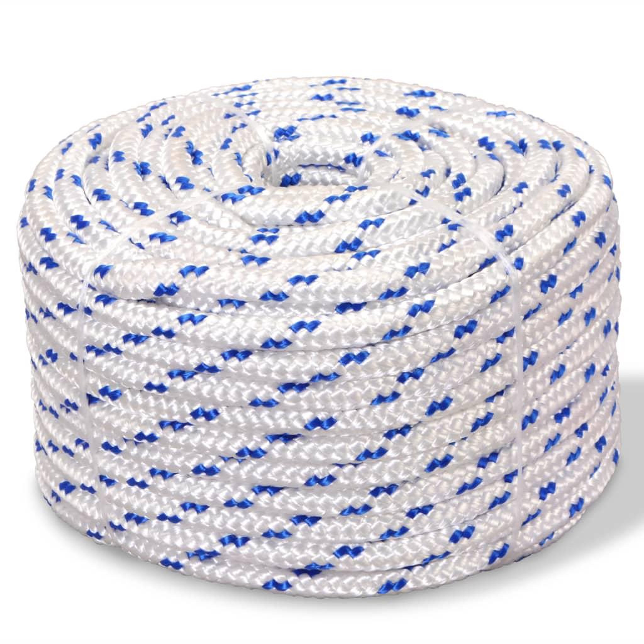Voir la diapositive 1 : VIDAXL Corde de bateau Polypropylene 6 mm 500 m Blanc