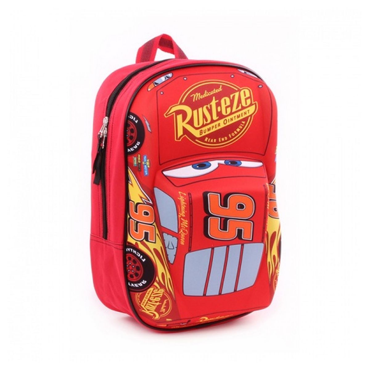 DISNEY Sac maternelle 3D rouge Cars