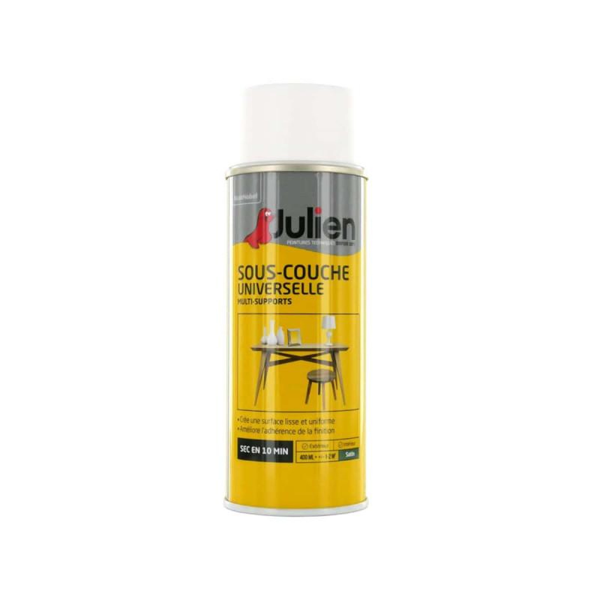 Julien Peinture aérosol Julien sous couche blanc 400ml