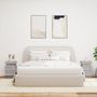 Voir la diapositive 3 : VIDAXL Tables de chevet avec lumières LED 2 pcs sonoma gris 35x39x55cm