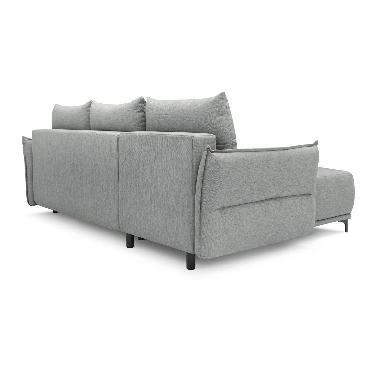 LISA DESIGN Arya - canapé d'angle réversible - convertible avec coffre - 4 places - style contemporain