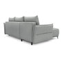 Voir la diapositive 4 : LISA DESIGN Arya - canapé d'angle réversible - convertible avec coffre - 4 places - style contemporain