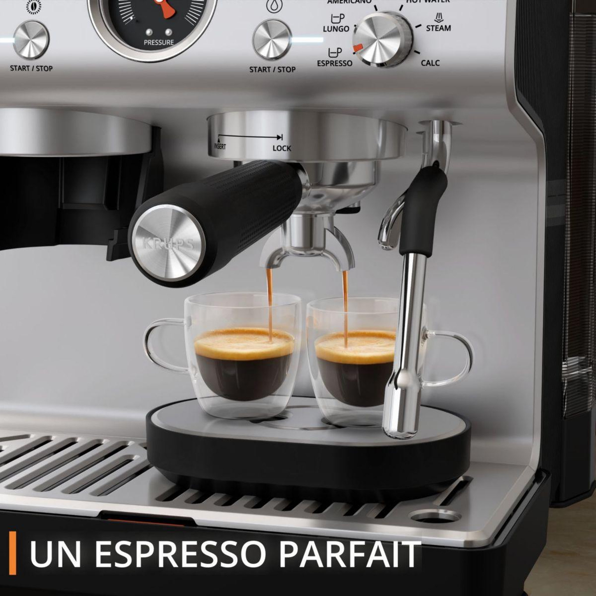 Voir la diapositive 5 : KRUPS Machine à expresso xp804t10 precision