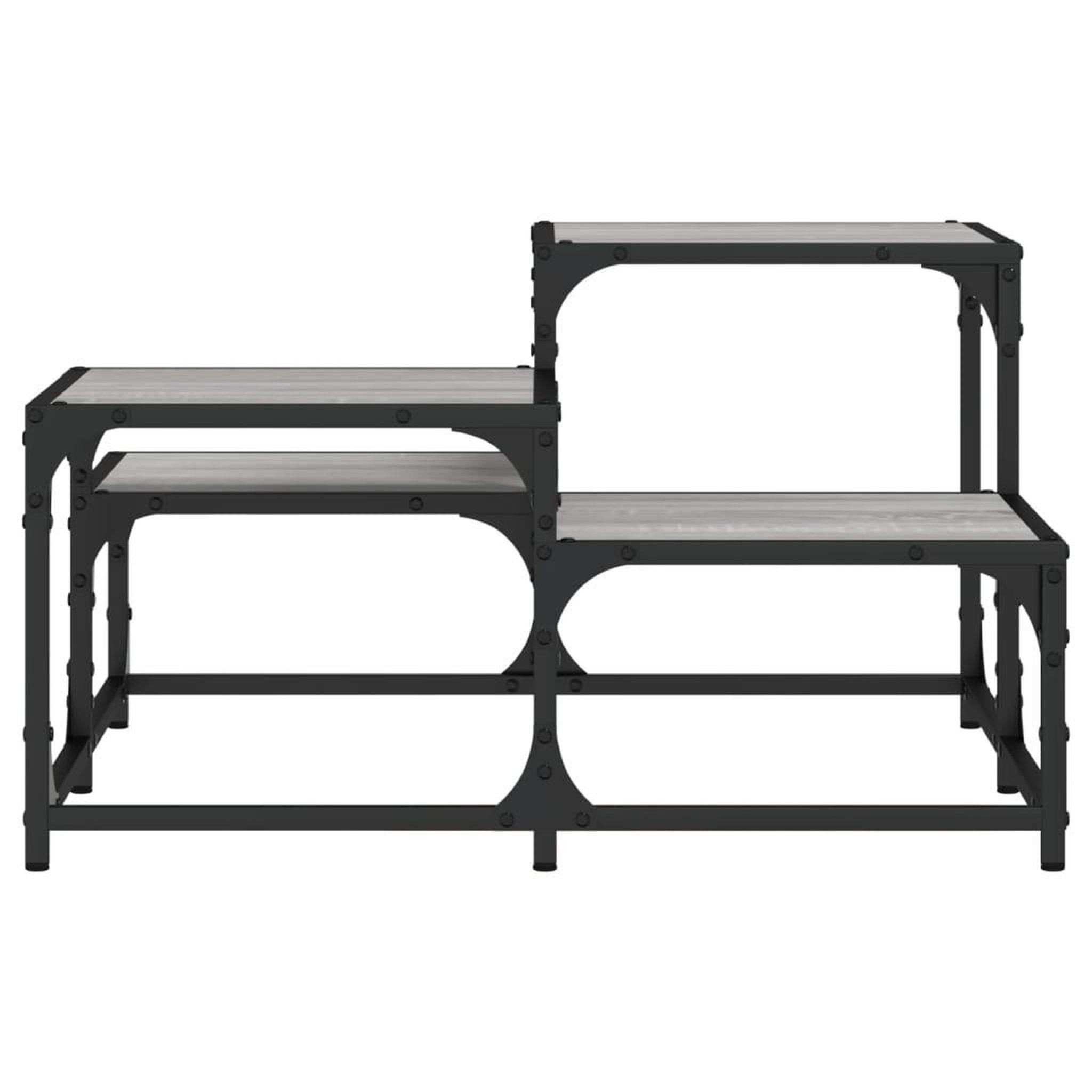Voir la diapositive 5 : VIDAXL Table basse sonoma gris 68x68x40 cm bois d'ingenierie