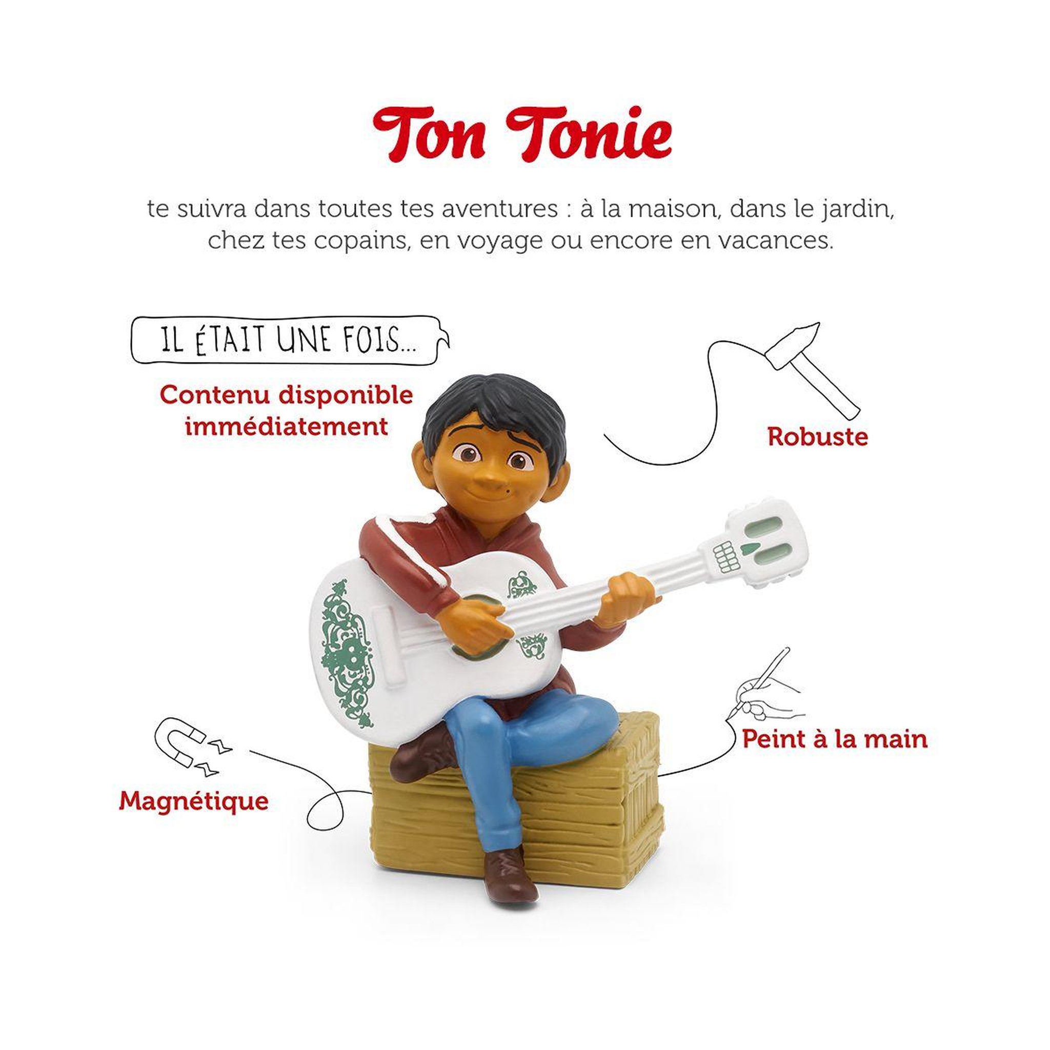 Voir la diapositive 2 : TONIES Jeu éducatif Disney - Coco
