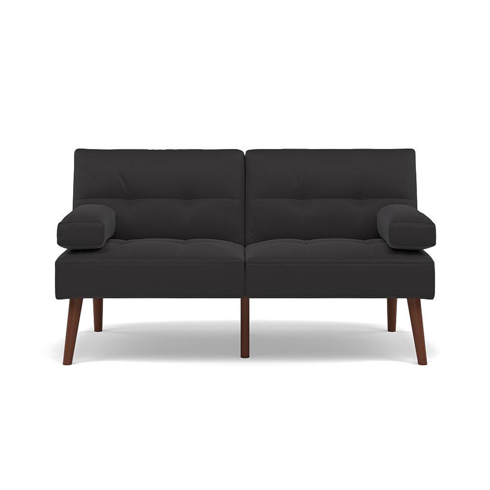 Voir la diapositive 1 : BEST MOBILIER Philae - canapé convertible clic-clac 2 places - en simili