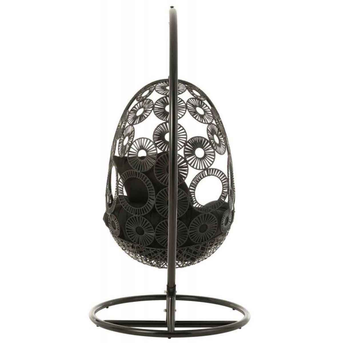 Paris Prix Fauteuil Suspendu & Coussin  Bula  197cm Noir