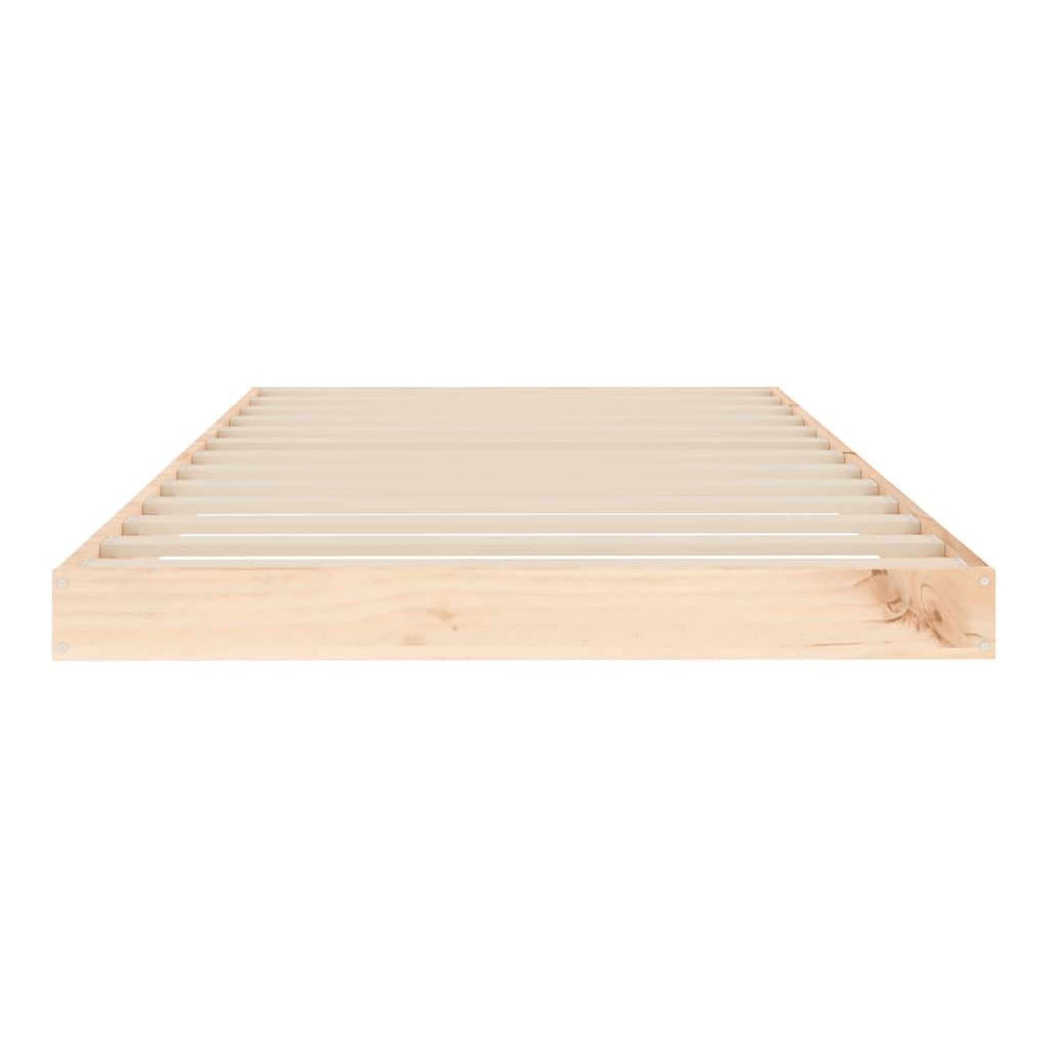 Voir la diapositive 5 : VIDAXL Cadre de lit sans matelas 90x190 cm bois de pin massif