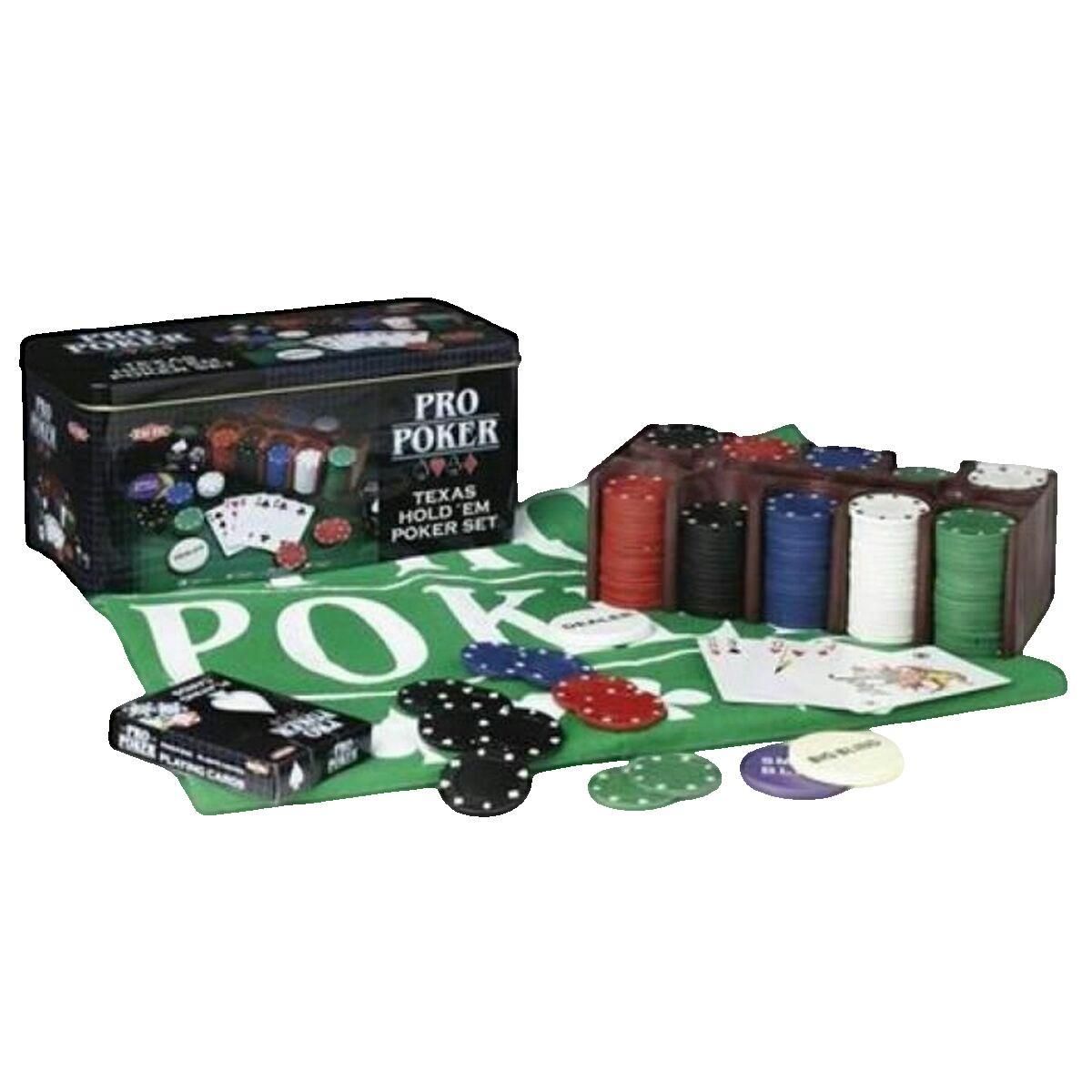 MARLETTE Coffret de Poker tactic Métal Propoker