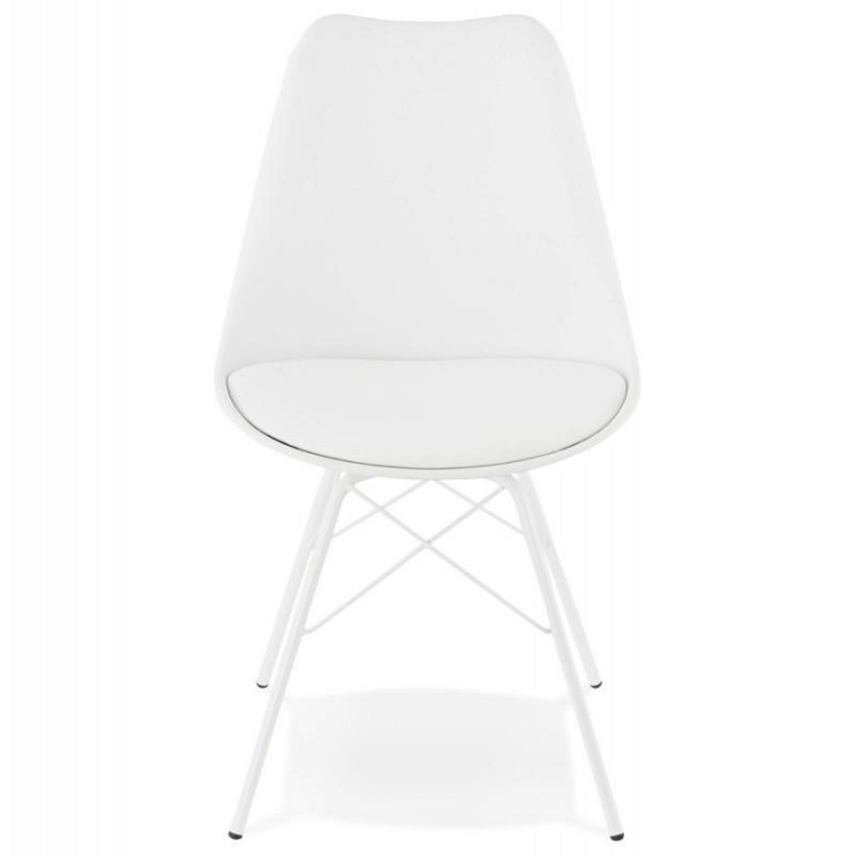 Paris Prix Chaise Design  Tripoli  83cm Blanc