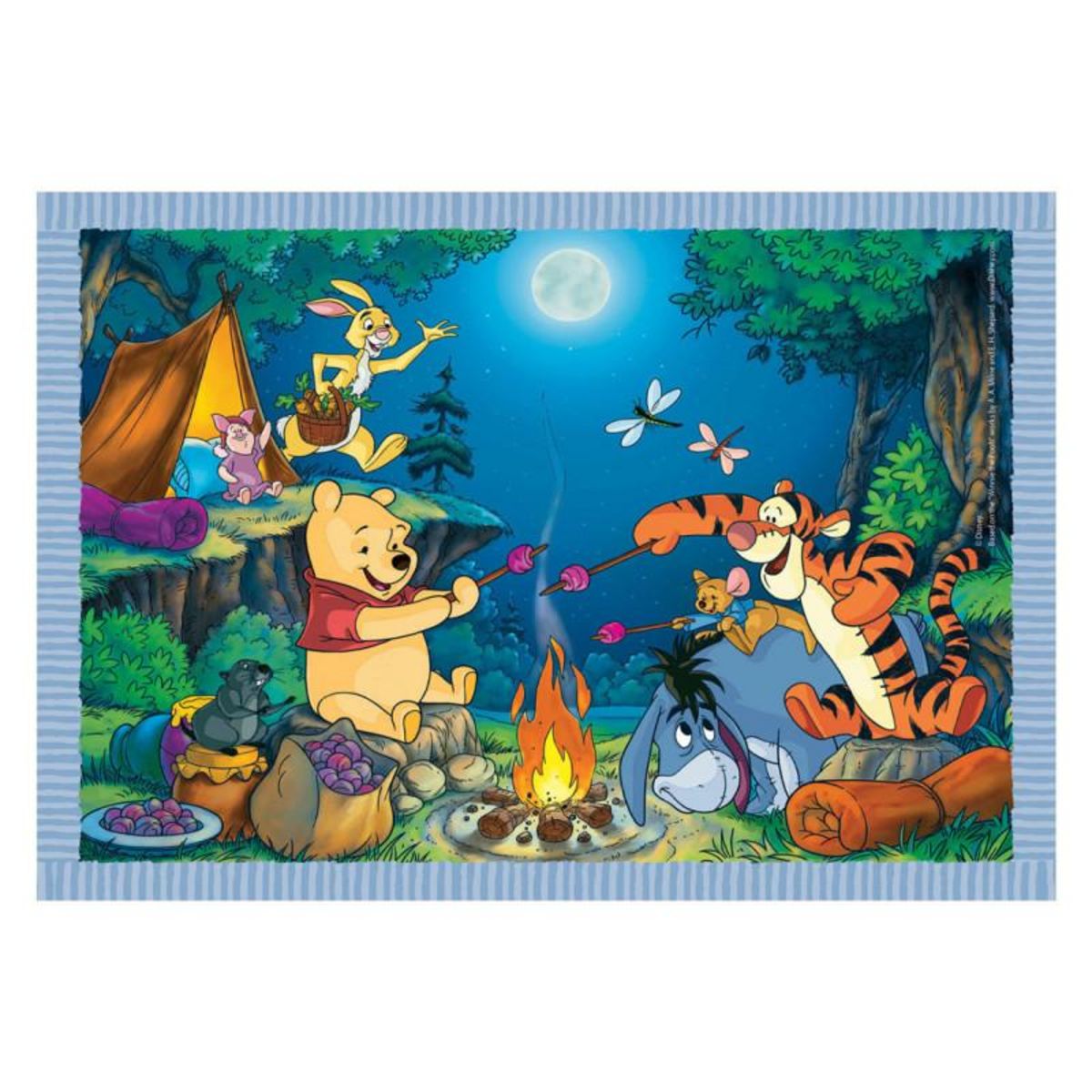 CLEMENTONI Clementoni Jigsaw Puzzle Color Disney Winnie the Pooh, 4in1 21514