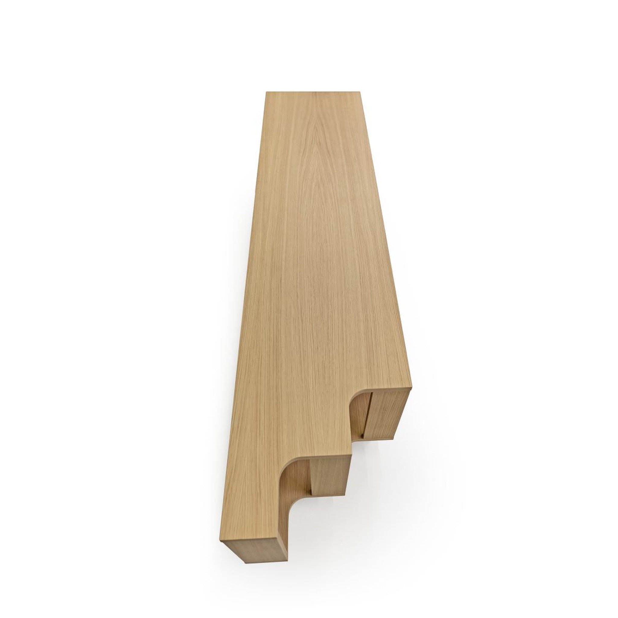 Voir la diapositive 6 : Paris Prix Meuble tv design 2 portes  shift  189cm chêne