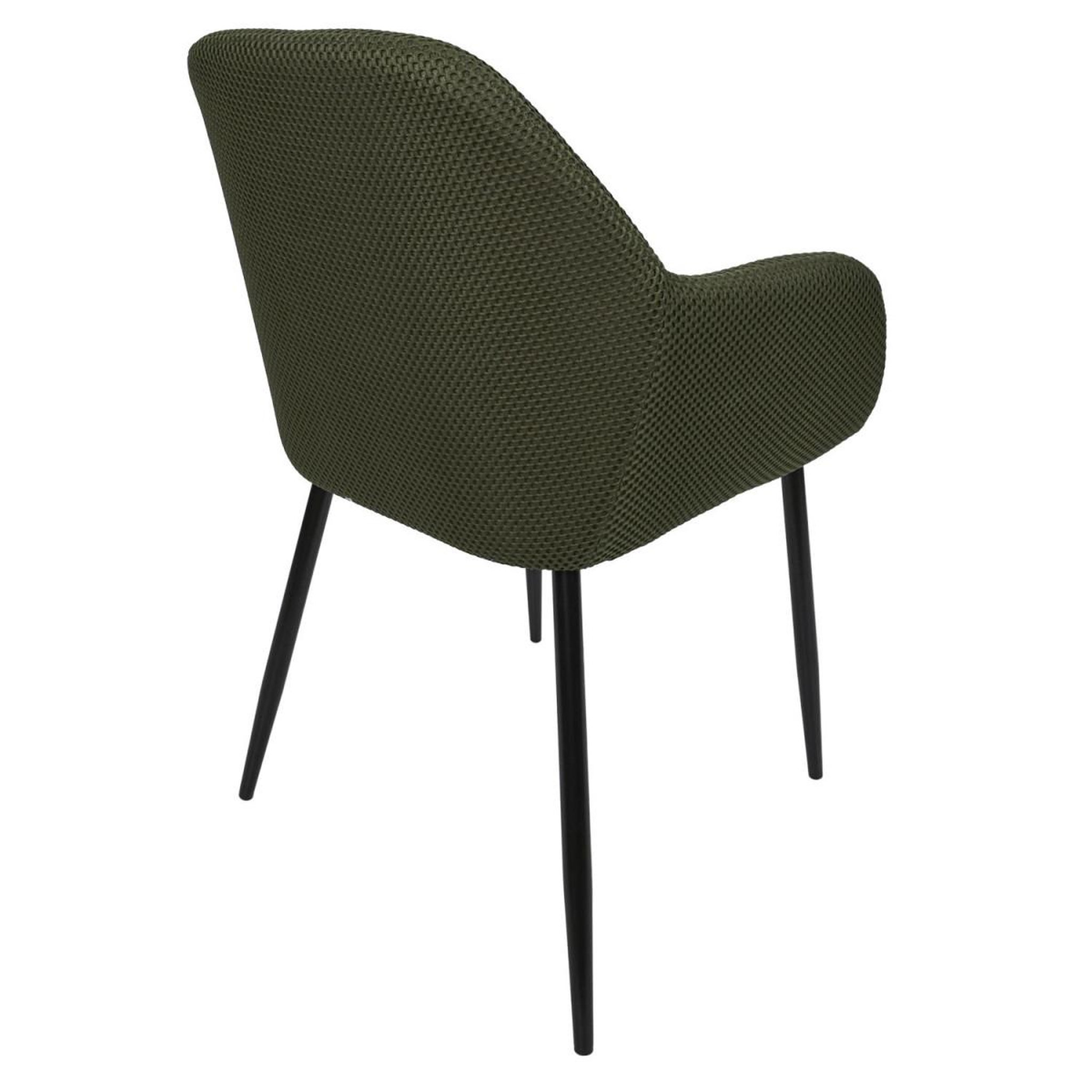 Voir la diapositive 4 : The Home Deco Factory Lot de 2 chaises fauteuil  atome  85cm kaki
