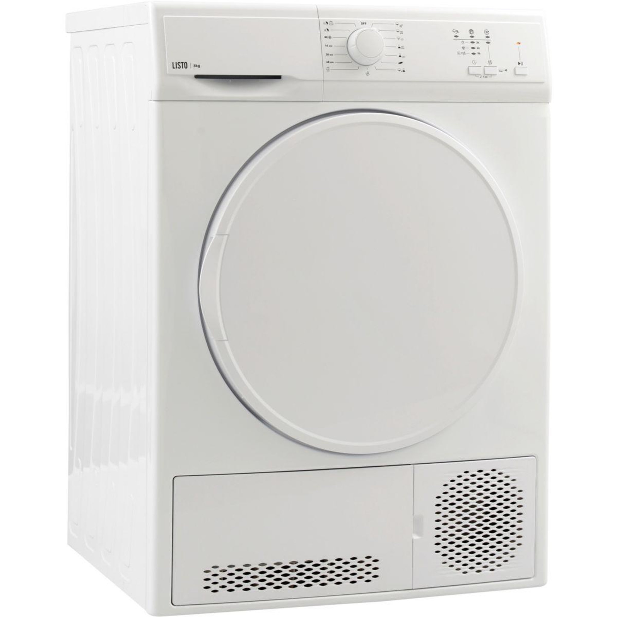Voir la diapositive 4 : Listo Sèche linge à condensation SLC8-L2b