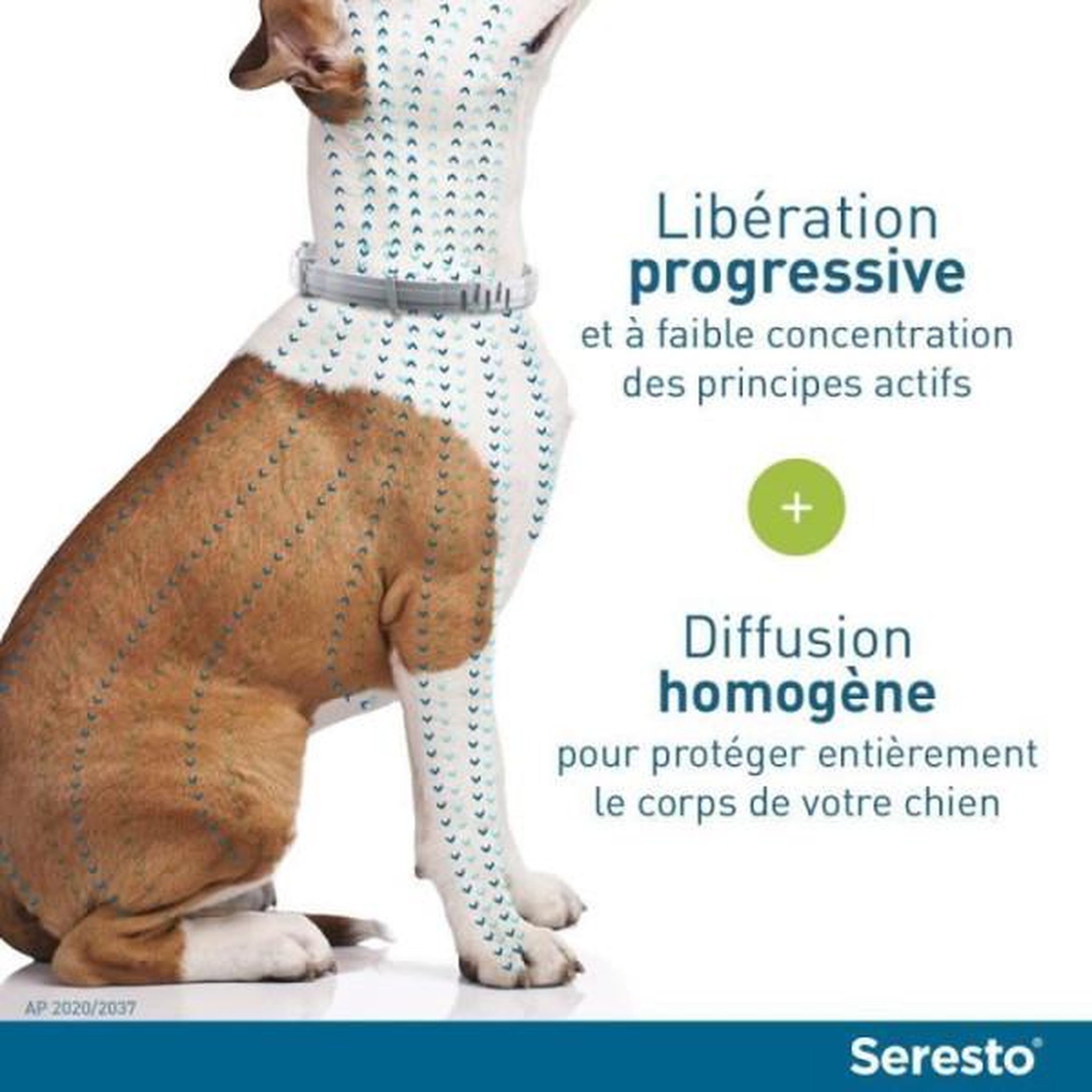 Voir la diapositive 3 : Seresto Seresto chien collier anti-puces et anti-tiques +8kg 1 unité