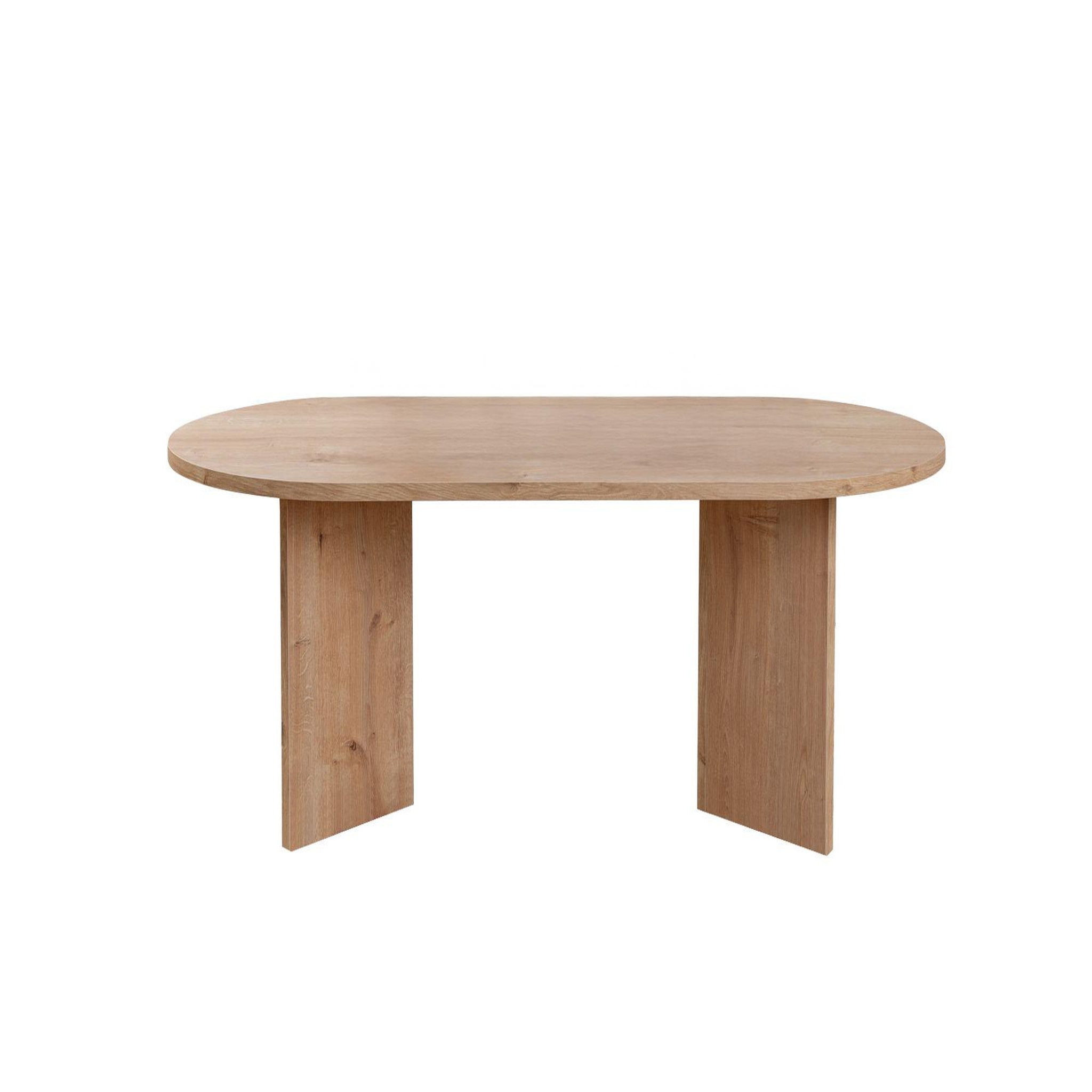 Habitat et Jardin Table basse en bois  sable  - 60 x 119 x 40 cm - chêne saphir