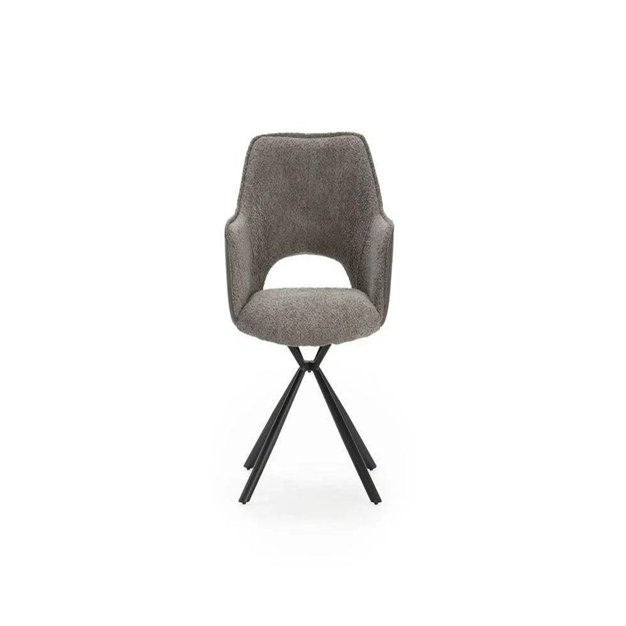 Voir la diapositive 1 : CASANOVA PARIS Olya - lot de 2 chaises pieds en métal noir