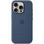 Voir la diapositive 2 : APPLE Coque iPhone 16 Pro MagSafe denim silicone