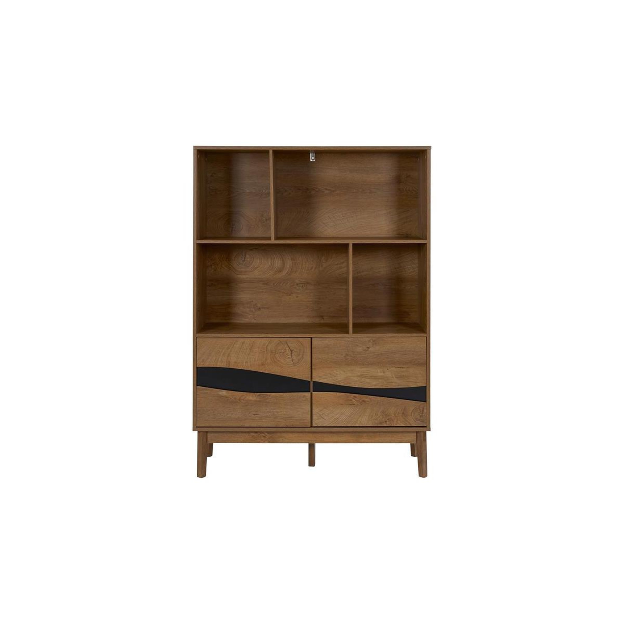 Voir la diapositive 2 : Paris Prix Bibliothèque 2 Portes  Forest  140cm Marron