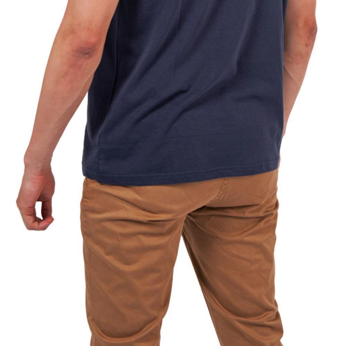 AMERICAN PEOPLE Chino Slim Camel Homme American People