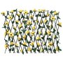 Voir la diapositive 3 : VIDAXL vidaXL Treillis de lierre artificiel extensible 5 pcs jaune 180x60 cm