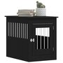 Voir la diapositive 4 : VIDAXL Meuble de cage pour chiens noir 55x80x68 cm bois d'ingenierie
