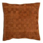 Paris Prix Coussin Carré Déco  Tortu  45x45cm Cognac