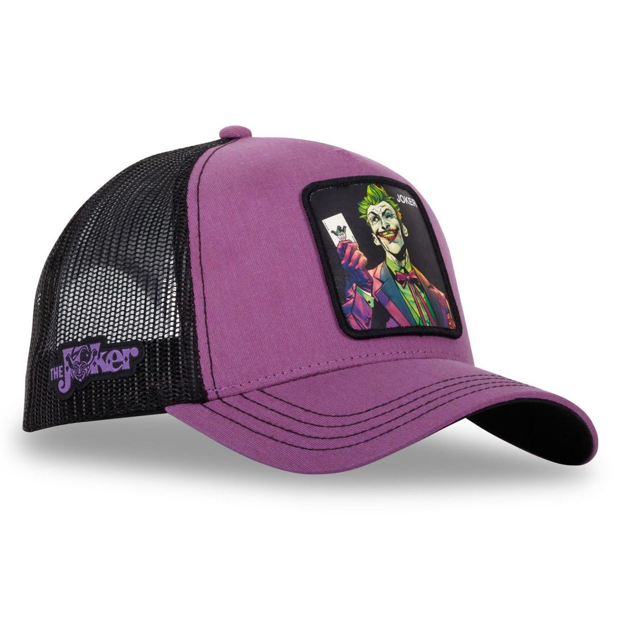 CAPSLAB Casquette homme trucker effet bamboo Dc comics Clown