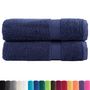 Voir la diapositive 2 : VIDAXL Serviettes de bain de qualité supérieure SOLUND 2 pcs 600g m²