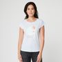Voir la diapositive 1 : INEXTENSO T-shirt manches courtes bleu femme