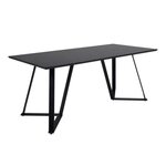 Paris Prix Table à Manger Design  Marina  180cm Noir