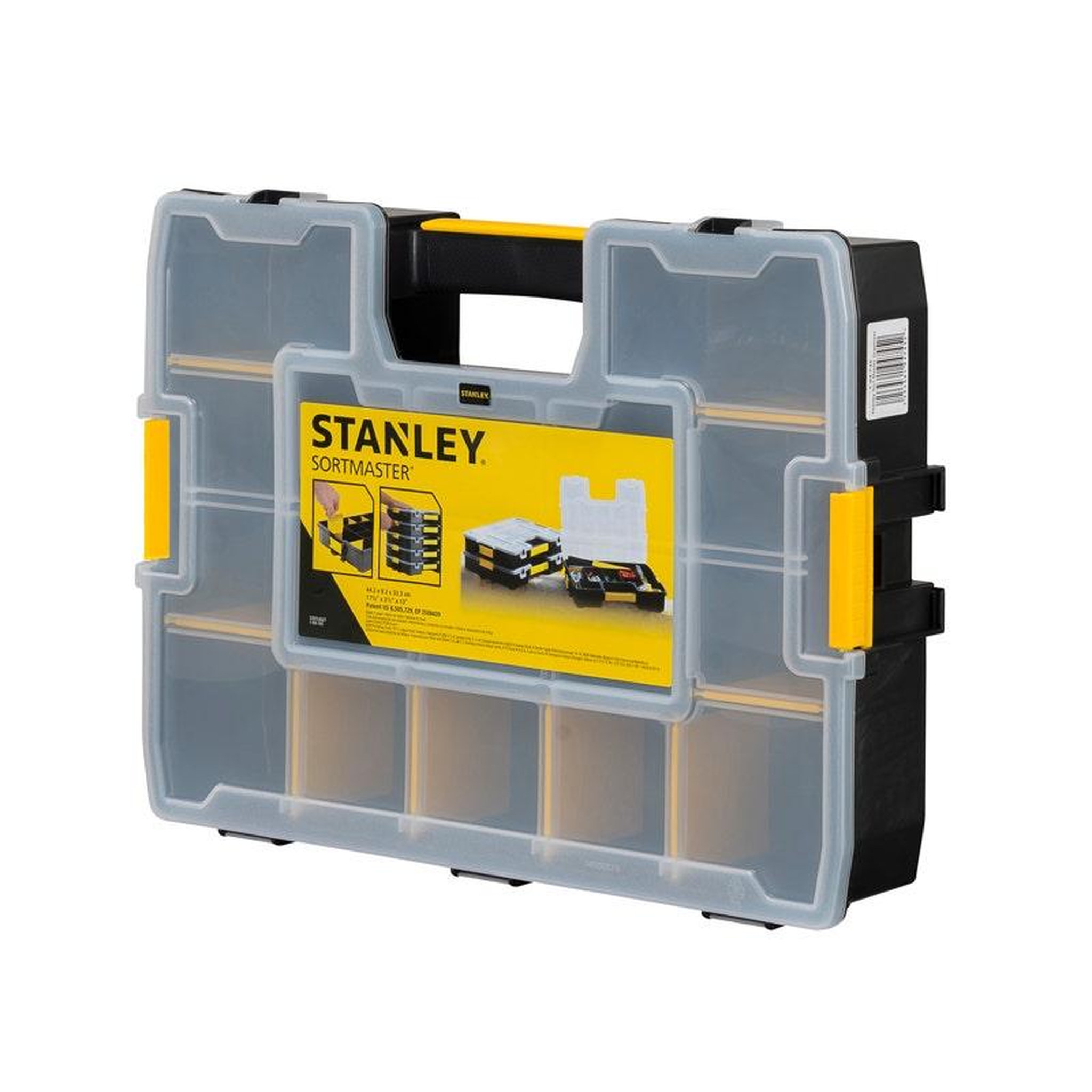 Stanley Organiseur sortmaster profondeur 90mm - 12 compartiments