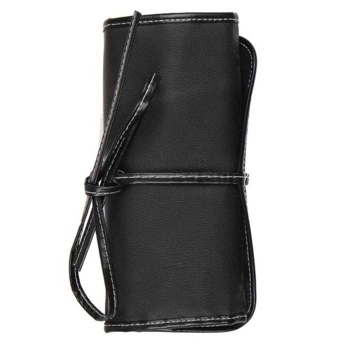 Paris Prix Trousse à Maquillage  15 Pinceaux  23cm Noir