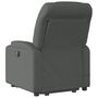 Voir la diapositive 5 : VIDAXL Fauteuil de massage inclinable Gris fonce Tissu