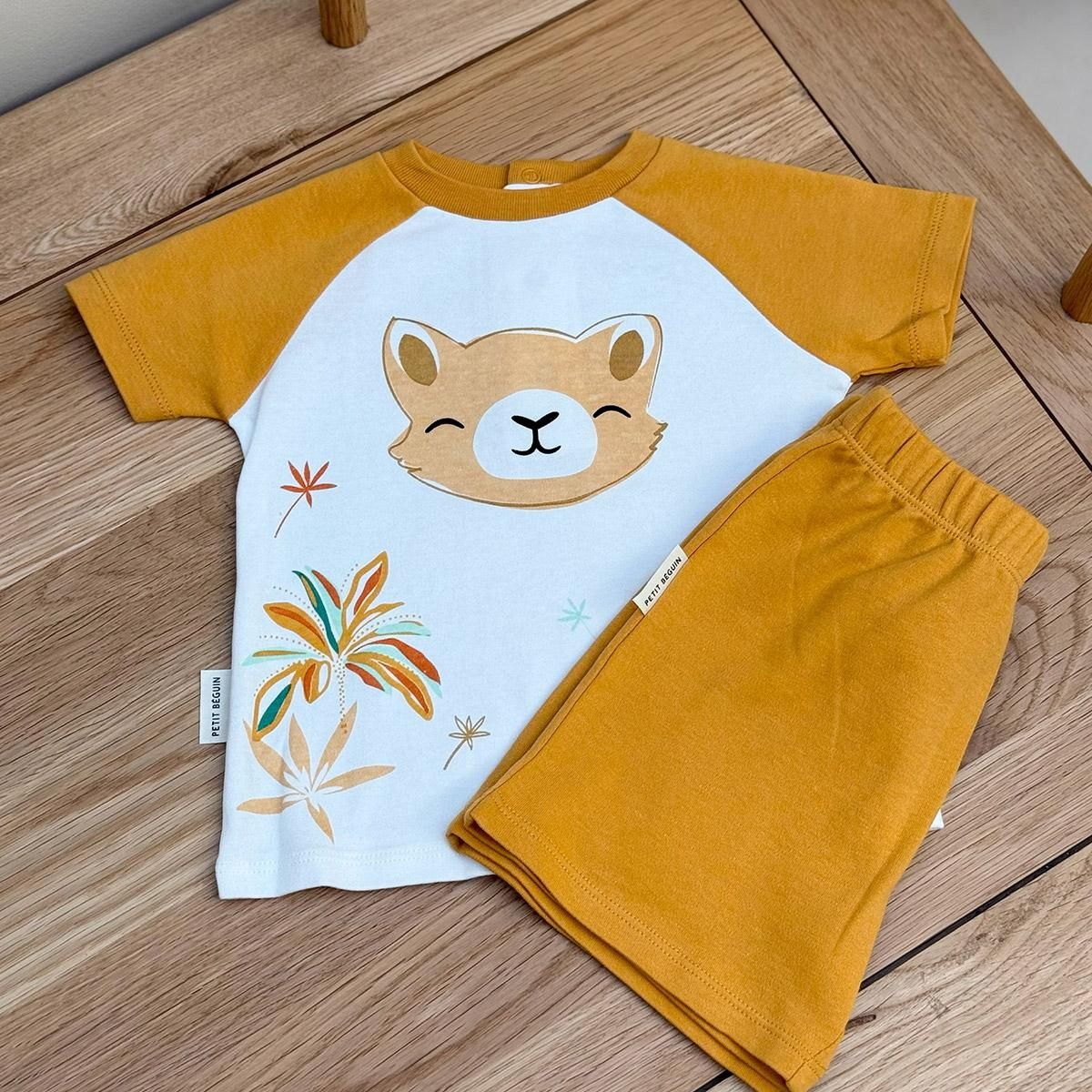 Petit Béguin Lot de 2 pyjamas enfant Liwa
