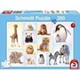 Schmidt Puzzle 200 pièces : Bébés animaux sauvages