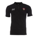 HUNGARIA RC Toulon Polo  Homme Hungaria. Coloris disponibles : Noir