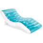 Voir la diapositive 1 : INTEX Matelas gonflable chaise longue INTEX - Asymétrique - Bleu océan - 191 x 99 cm