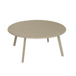 HESPERIDE Table d'appoint de jardin ronde Saona GM. Coloris disponibles : Gris
