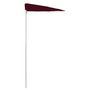 Voir la diapositive 5 : VIDAXL Demi-parasol de jardin avec mat 180x90 cm rouge bordeaux