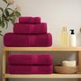 Voir la diapositive 3 : VIDAXL Serviettes d invité de qualité supérieure SOLUND 4 pcs bordeaux