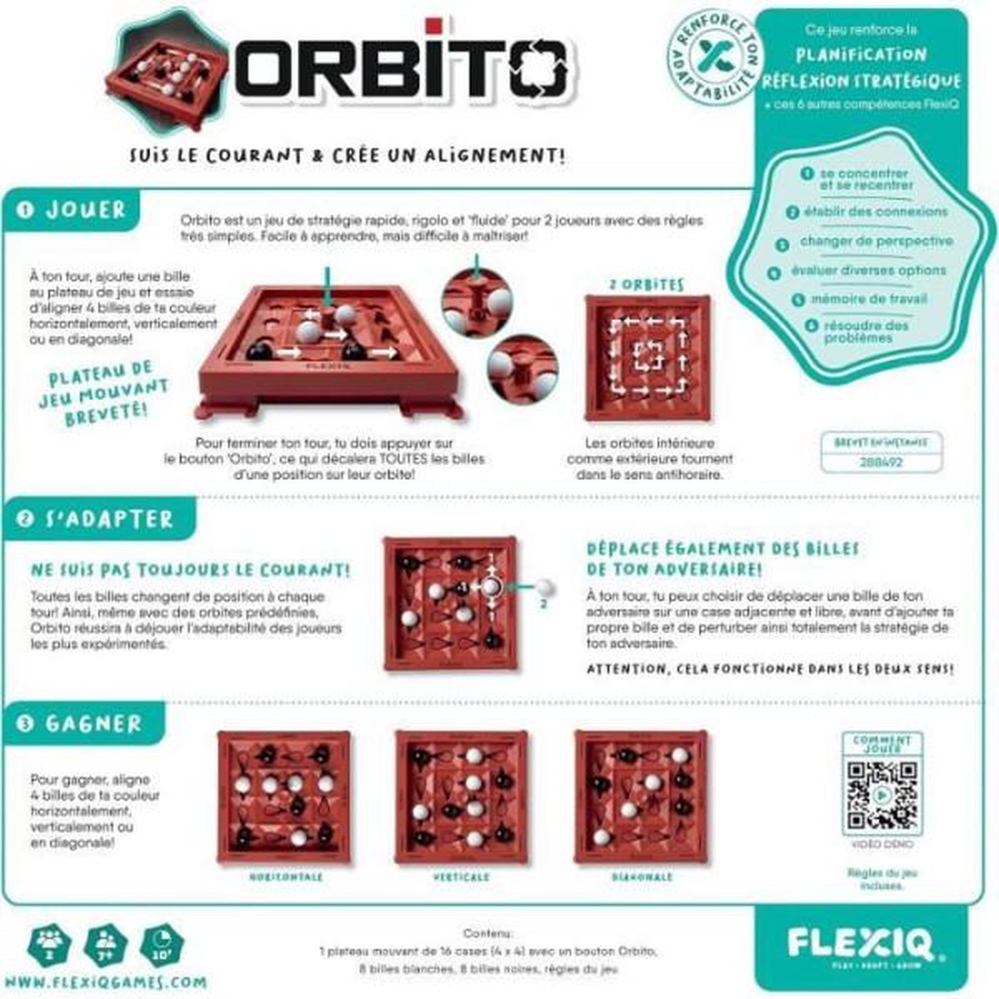 Voir la diapositive 3 : Asmodee Jeu de stratégie Asmodee Orbito