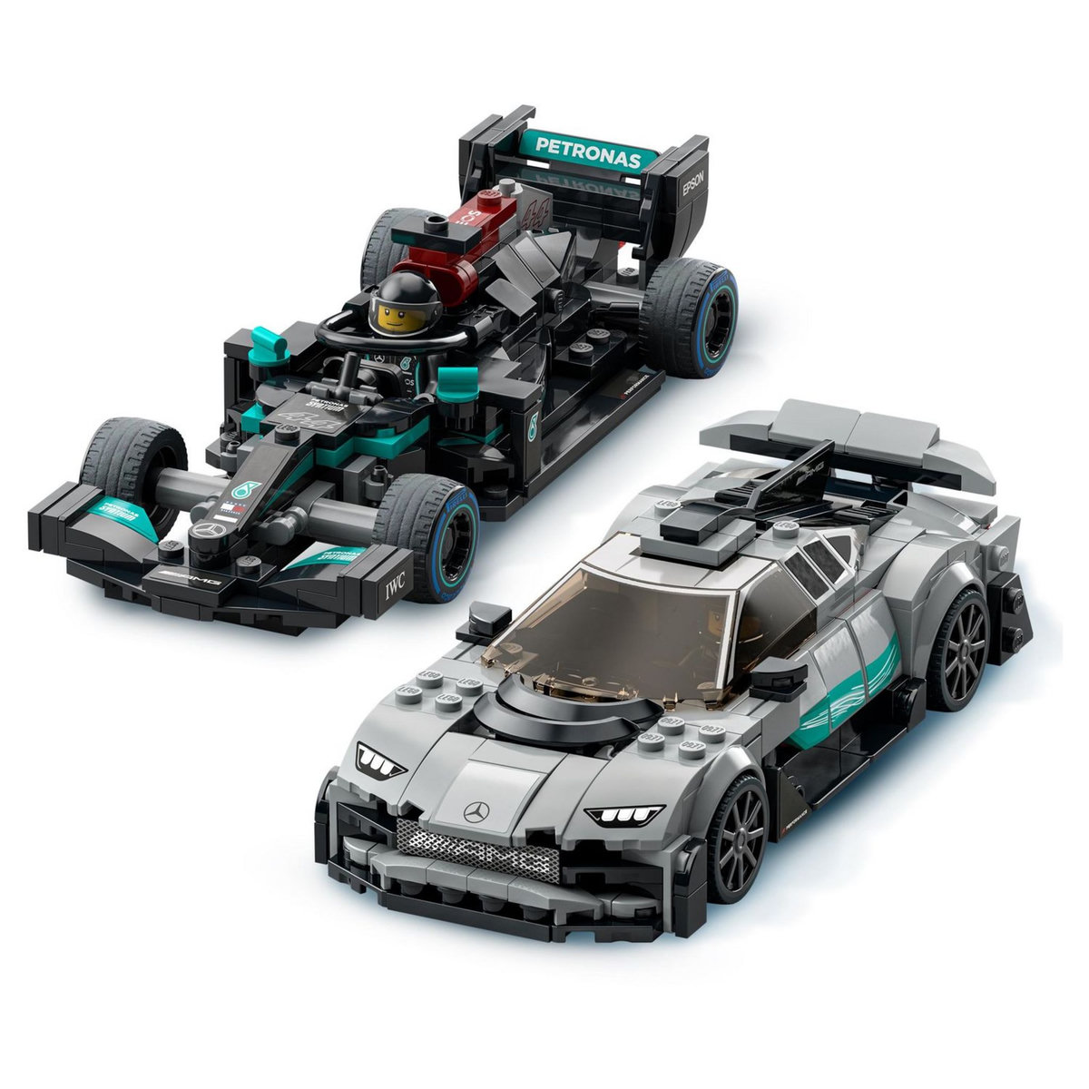 LEGO Speed Champions 76909 Mercedes-AMG F1 W12 et Project One, Jouets Voitures de Sport