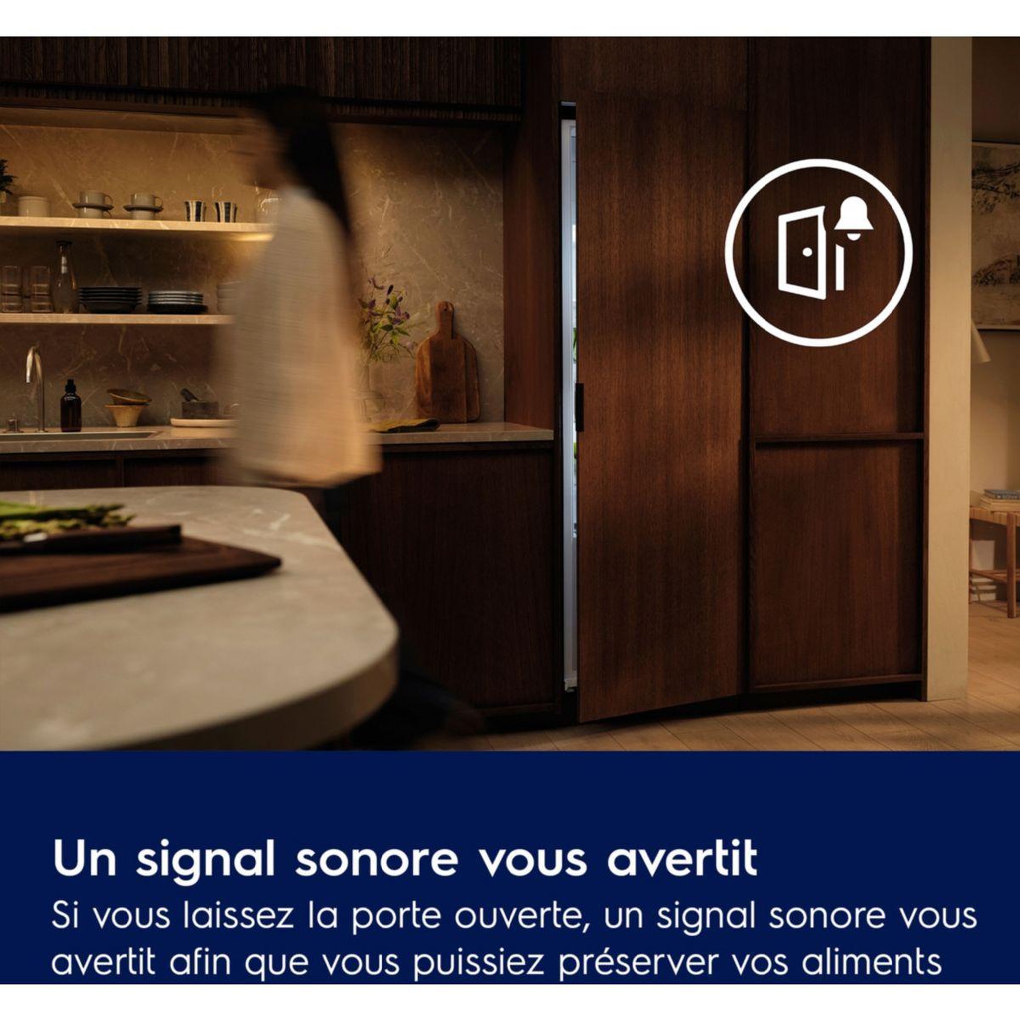 Voir la diapositive 4 : ELECTROLUX Réfrigérateur 2 portes encastrable ets3le16s