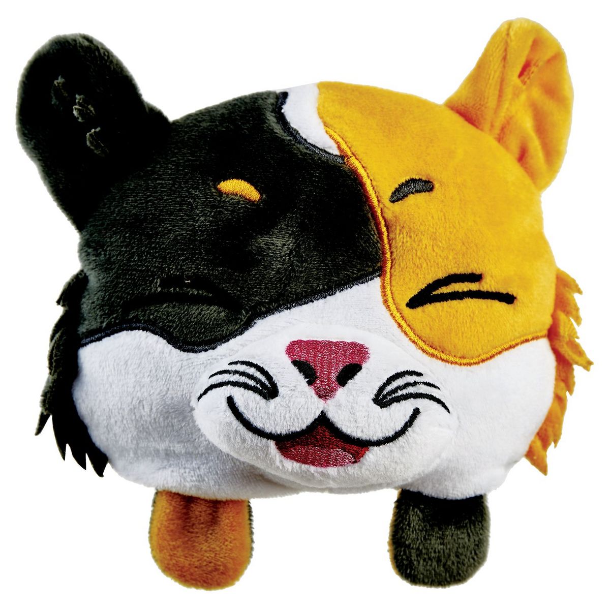 One Two Fun Ma peluche balle réversible 12 cm