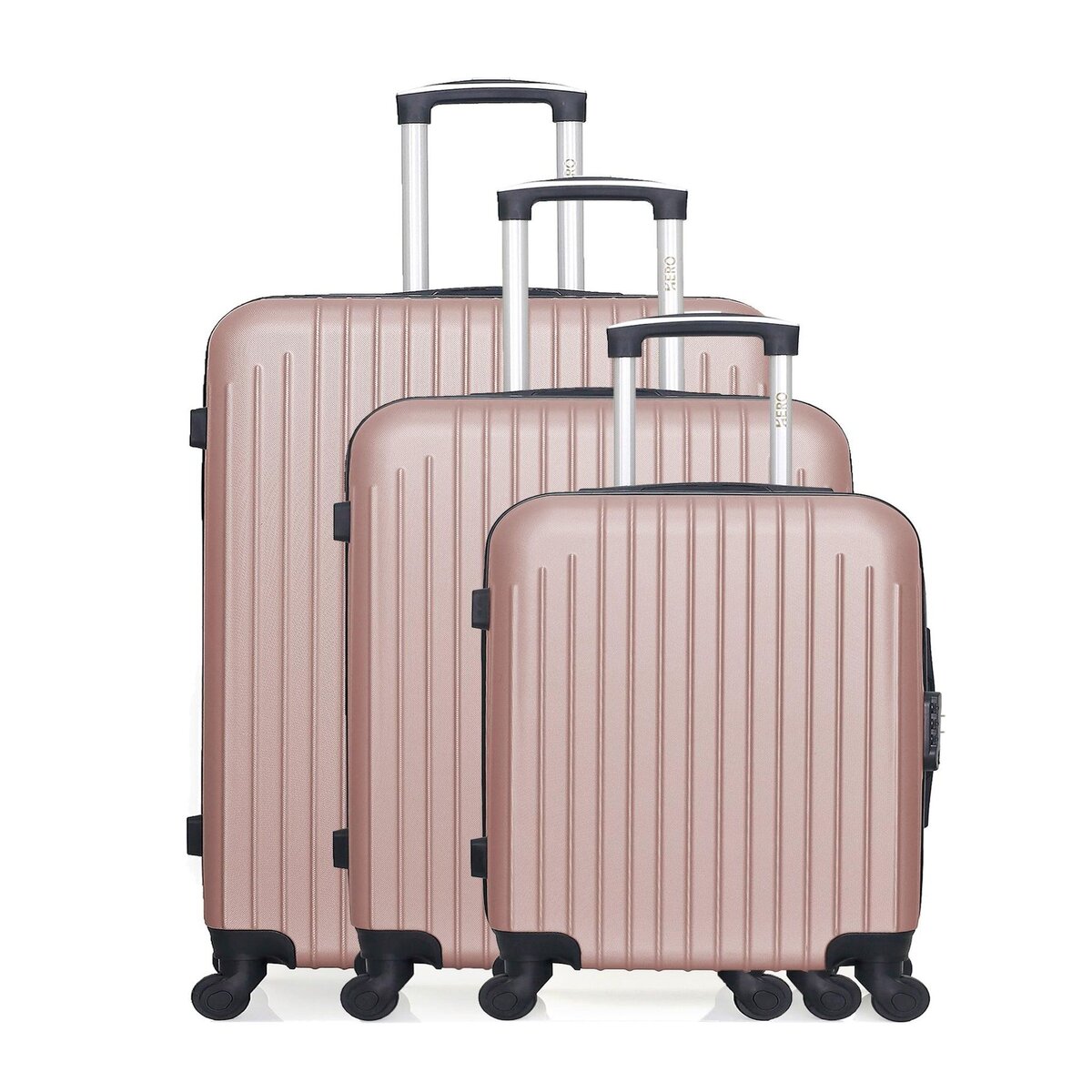 HERO HERO - Set de 3 Valises CARPATES 75 cm 4 Roues