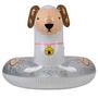 Voir la diapositive 4 : AIRMYFUN Bouée Gonflable Ronde XXL pour Piscine & Plage Ultra Confort, Flotteur Deluxe - Mouton A Paillettes ø115cm