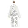Voir la diapositive 1 : IN EXTENSO Ensemble pyjama peluche pingouin fille